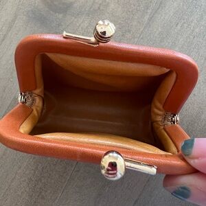 Vintage dooney & Burke coin holder pouch